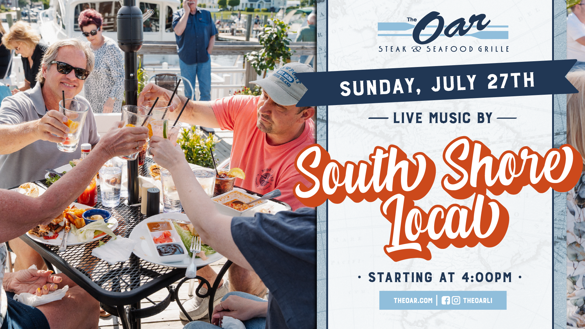 End the weekend off with South Shore Local bringing the tunes at 4PM!
