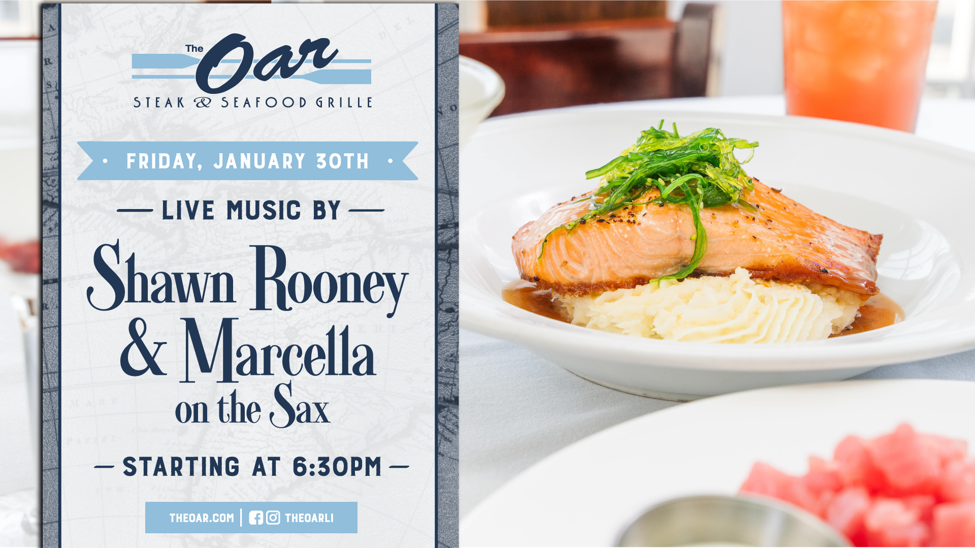 Live sax, smooth vocals, and incredible food—this Friday night is one you won’t want to miss. Join us for an unforgettable evening!