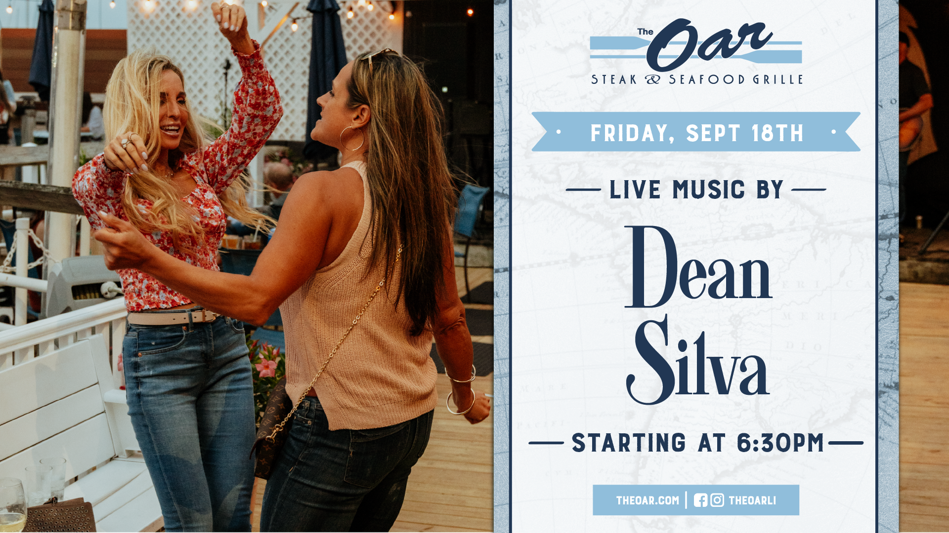 On Friday, September 18th, Dean Silva takes the stage at 6:30PM!