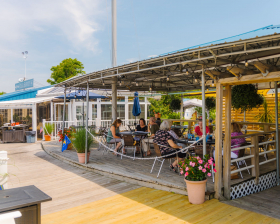 Back deck at The Oar